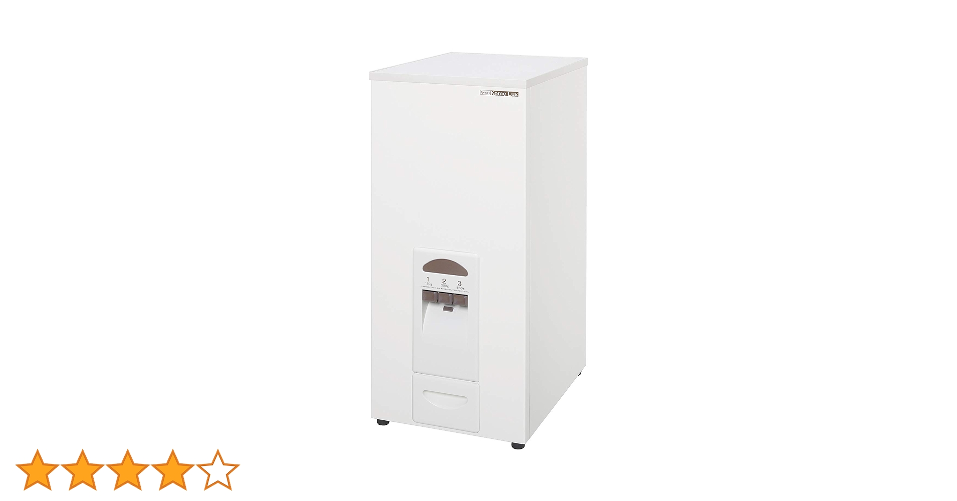 新品　エムケー 計量米びつ　RC-377W 【コメラックス】 米容量77kg Amazon｜エムケー 計量米びつ 【コメラックス】 米容量77kg